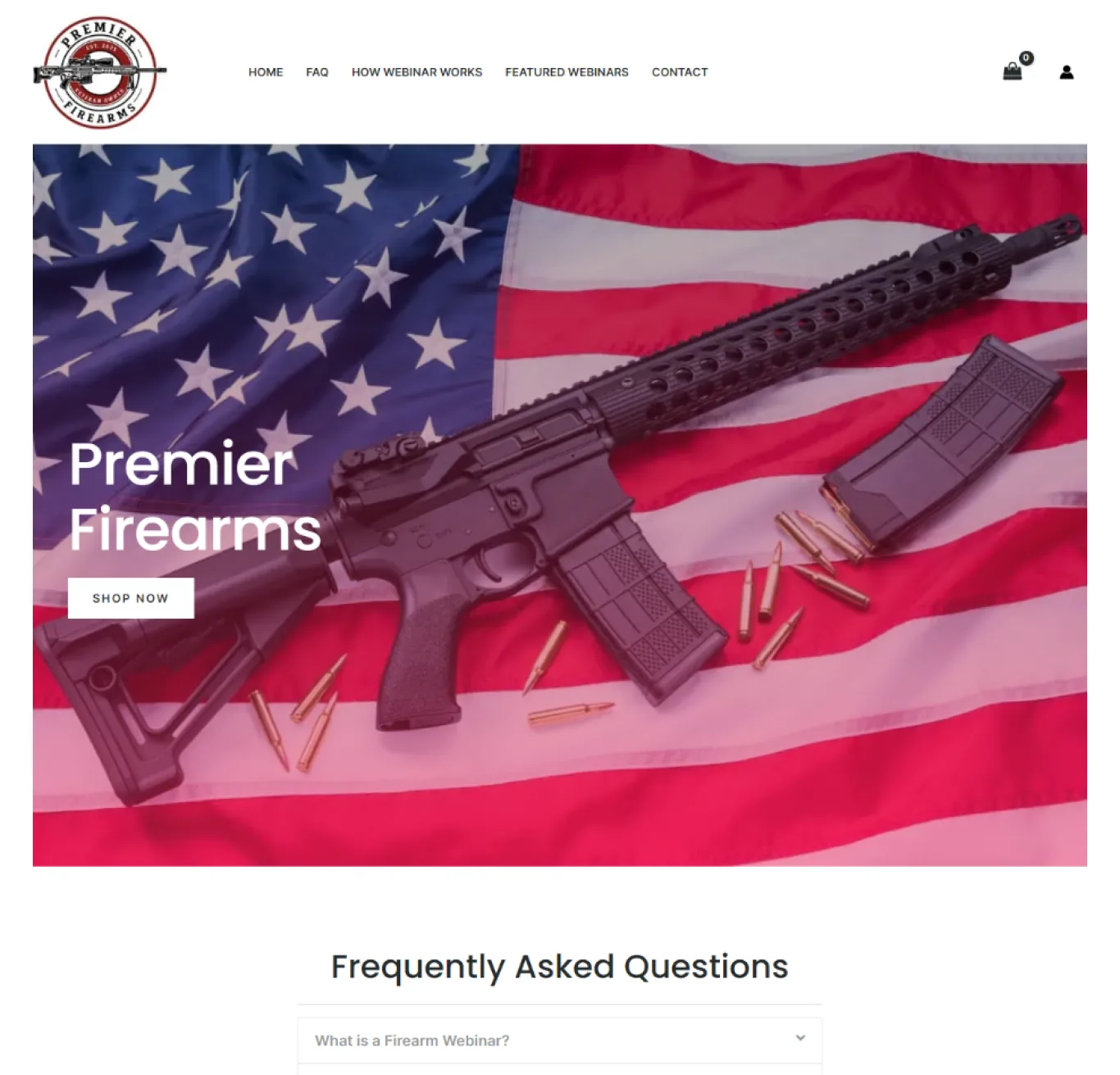 Gun Friendly eCommerce Website Design